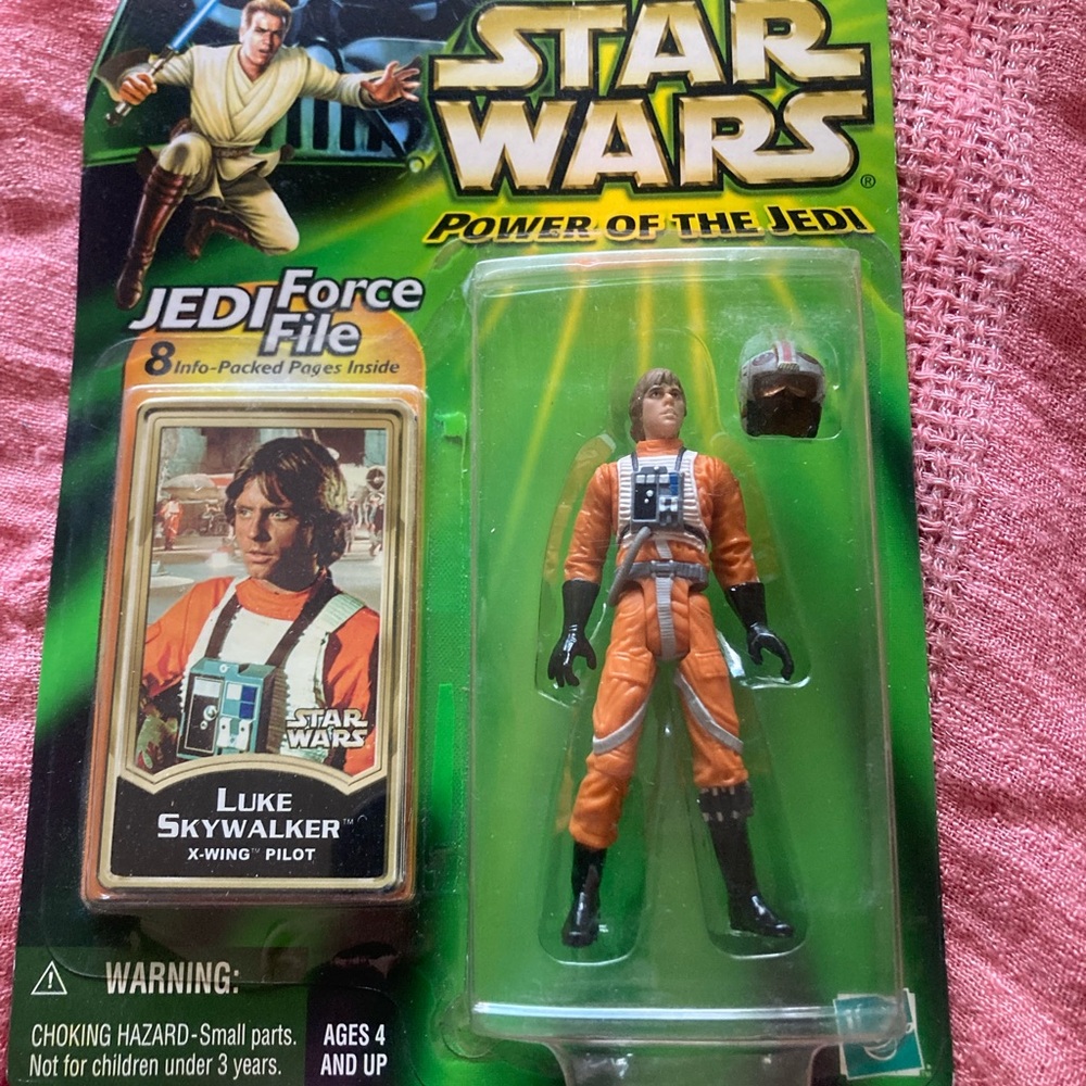 Star Wars Luke Skywalker X-Wing Pilot Carded Image - Orange, Green